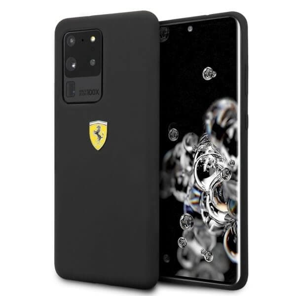 Ferrari Samsung Galaxy S20 Ultra G988 Skal Svart Silikon