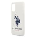 Miniatyrbild 3 av 5: U.S. Polo Assn. Silicone Collection Samsung Galaxy S20 G980 Skal Vit