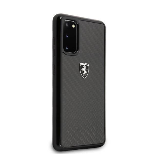 Ferrari Skal Samsung Galaxy S20 Carbon Heritage - Svart