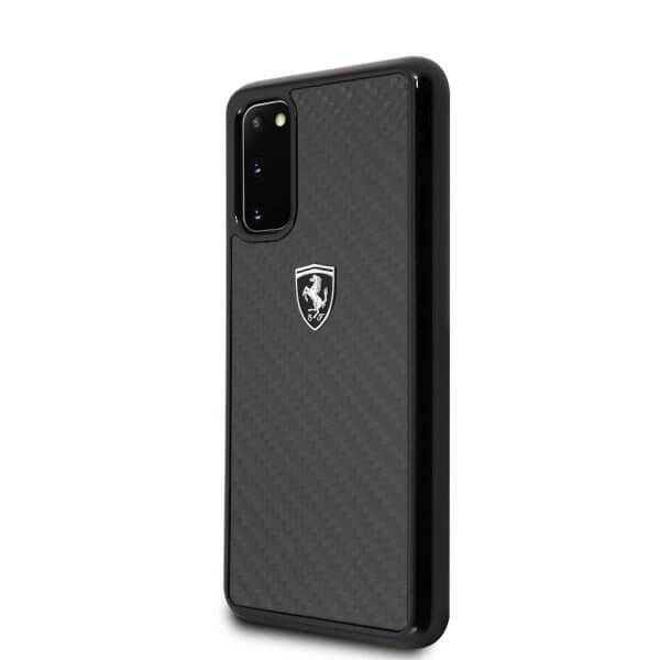 Ferrari Skal Samsung Galaxy S20 Carbon Heritage - Svart