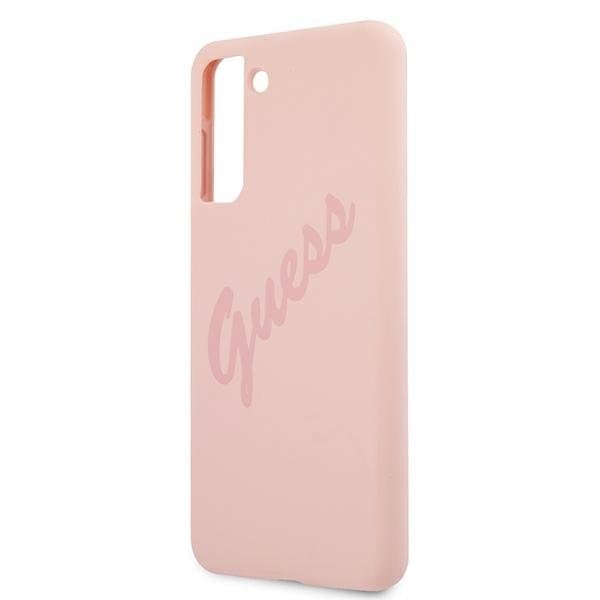 Guess Skal Galaxy S21 Plus Script Vintage - Rosa