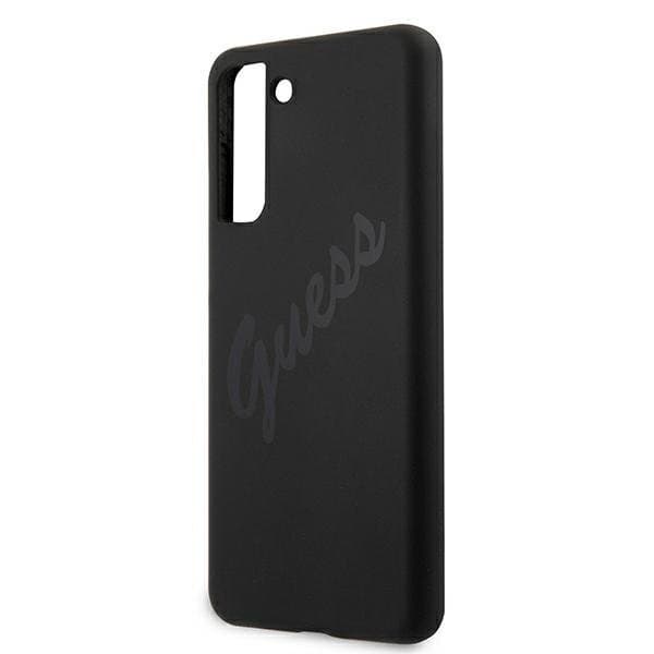 Guess Skal Galaxy S21 Plus Script Vintage - Svart