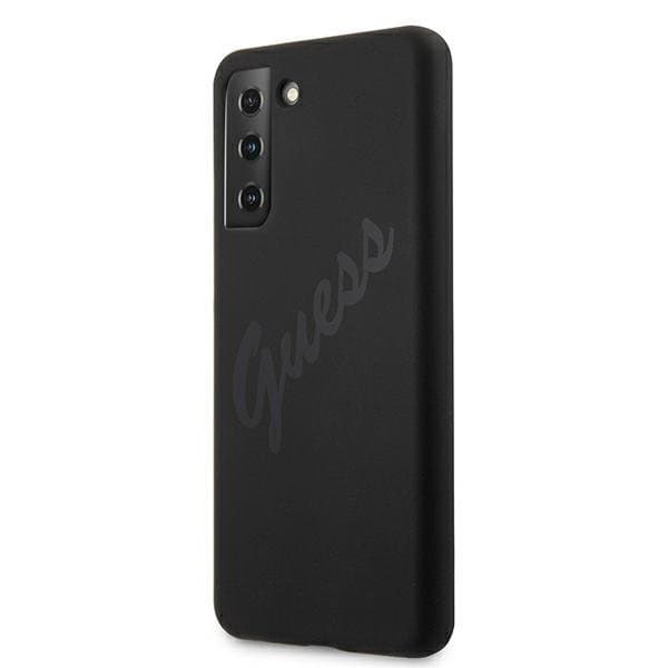 Guess Skal Galaxy S21 Plus Script Vintage - Svart