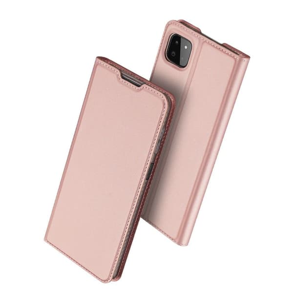 Dux Ducis - Skinpro Plånboksfodral Galaxy A22 5g - Rose Guld