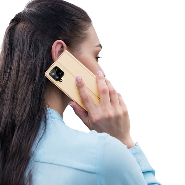Dux Ducis Skinpro Plånboksfodral Galaxy A22 4G - Gold