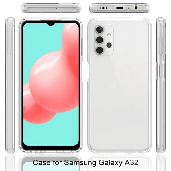 Acrylic Skal till Samsung Galaxy A32 5G - Clear