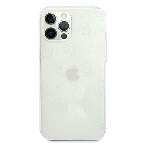 Guess iPhone 12 Pro Max Skal 3D Pattern Collection - Transparent