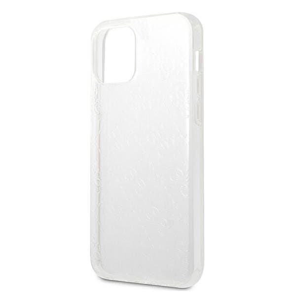 Guess iPhone 12 Pro Max Skal 3D Pattern Collection - Transparent
