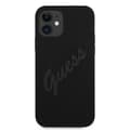 Miniatyrbild 3 av 8: Guess Skal iPhone 12 Mini Script Vintage - Svart