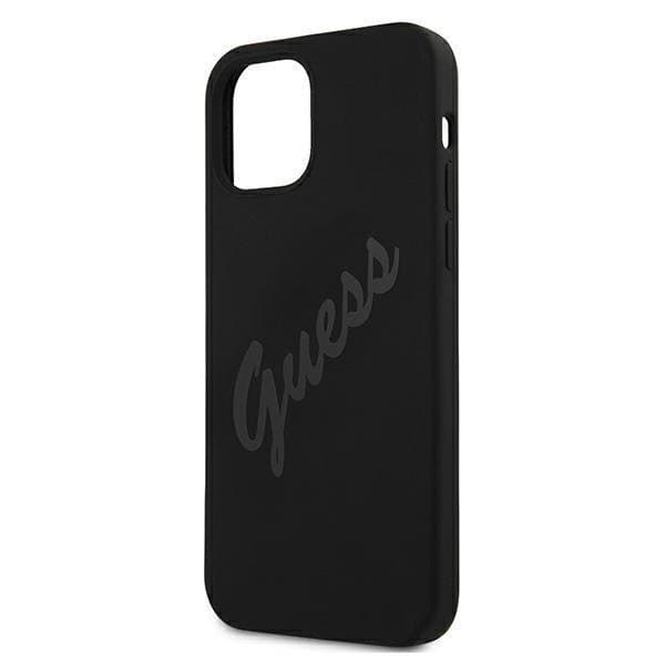 Guess Skal iPhone 12 Mini Script Vintage - Svart