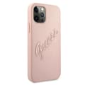 Miniatyrbild 4 av 8: GUESS Skal iPhone 12 & 12 Pro Saffiano Vintage - Rosa