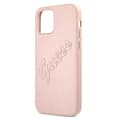 Miniatyrbild 6 av 8: GUESS Skal iPhone 12 & 12 Pro Saffiano Vintage - Rosa