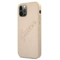 Miniatyrbild 2 av 8: GUESS Skal iPhone 12 & 12 Pro Saffiano Vintage - Guld