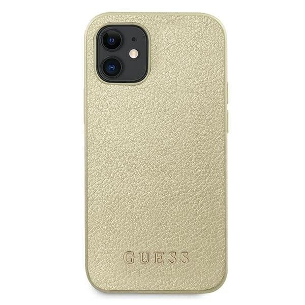 Guess Skal iPhone 12 Mini Iridescent - Guld