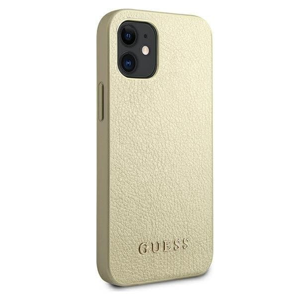 Guess Skal iPhone 12 Mini Iridescent - Guld