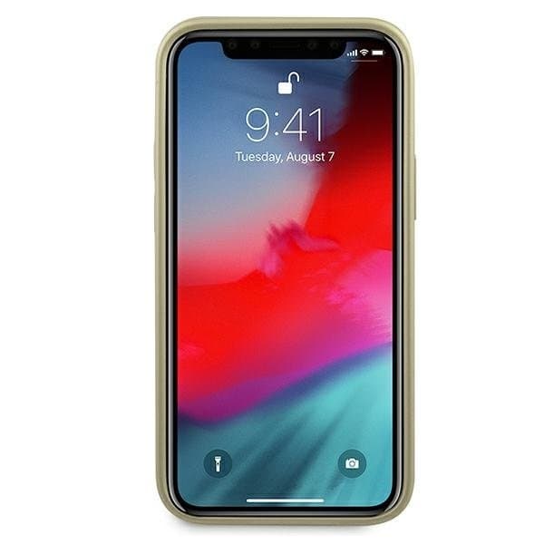 Guess Skal iPhone 12 Mini Iridescent - Guld