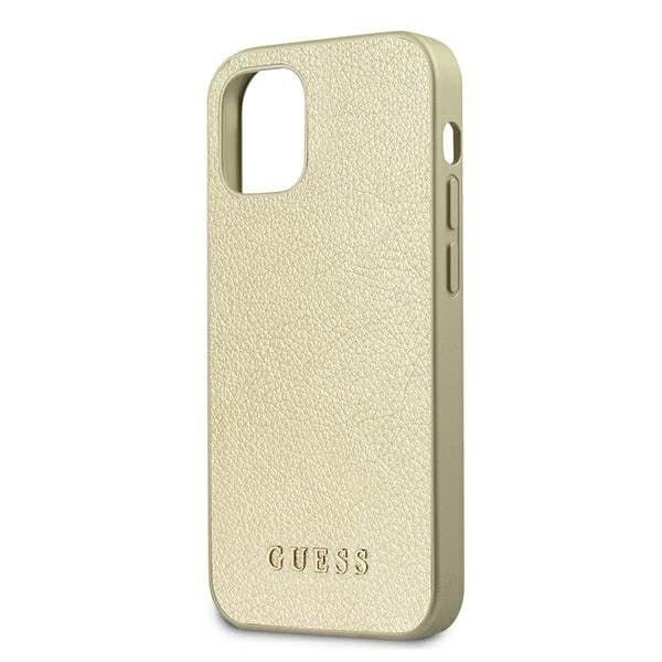 Guess Skal iPhone 12 Mini Iridescent - Guld