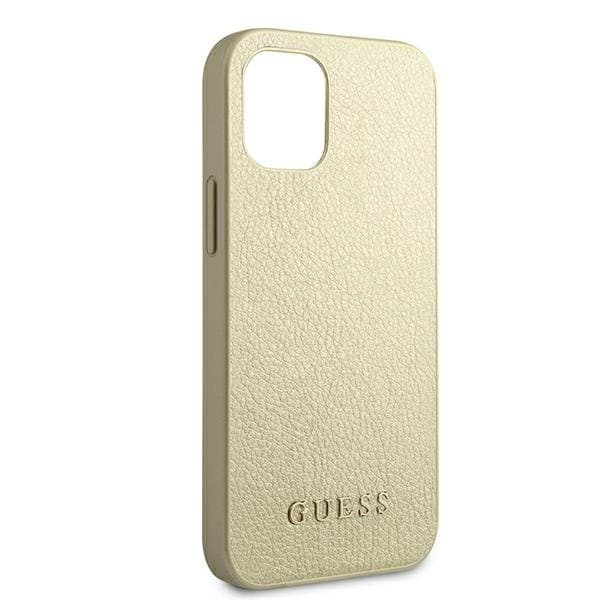 Guess Skal iPhone 12 Mini Iridescent - Guld