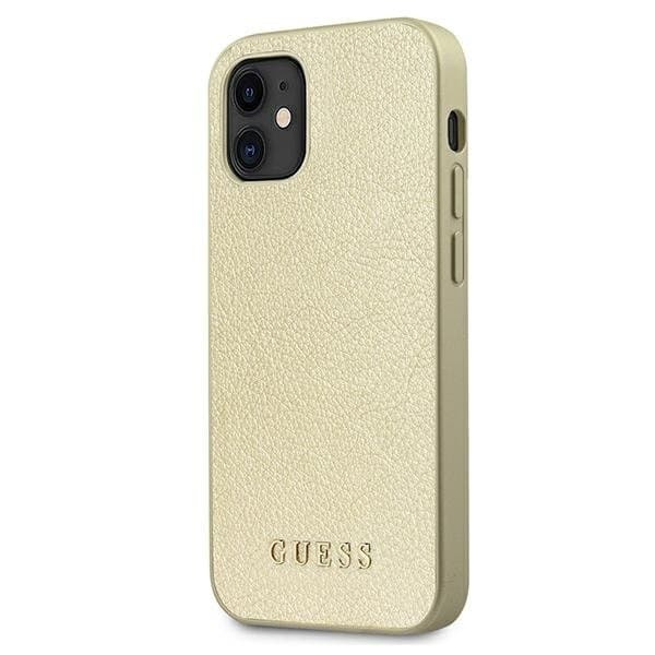 Guess Skal iPhone 12 Mini Iridescent - Guld