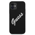 Miniatyrbild 3 av 8: Guess Skal iPhone 12 Mini Silikon Vintage - Svart/Vit