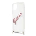 Miniatyrbild 5 av 6: Guess Skal iPhone 12 Mini Script Vintage Strap - Rosa