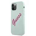 Miniatyrbild 2 av 8: Guess Skal iPhone 12 & 12 Pro Silikon Vintage - Blå/Fuschia