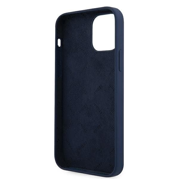 Guess iPhone 12 Pro Max Skal Script Vintage - Blå