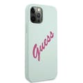 Miniatyrbild 4 av 8: Guess iPhone 12 Pro Max Skal Silikon Vintage - Blå/Fuschia