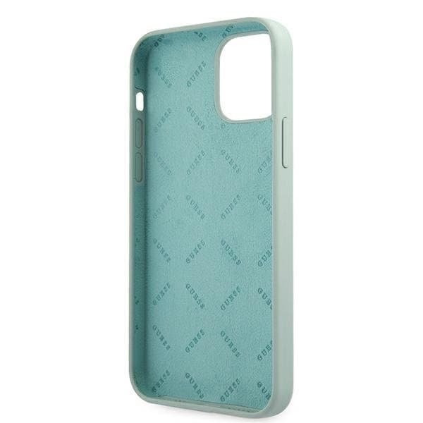 Guess iPhone 12 Pro Max Skal Silikon Vintage - Blå/Fuschia