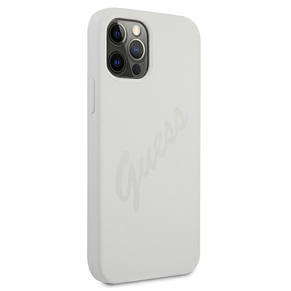 Guess iPhone 12 Pro Max Skal Script Vintage - Cream