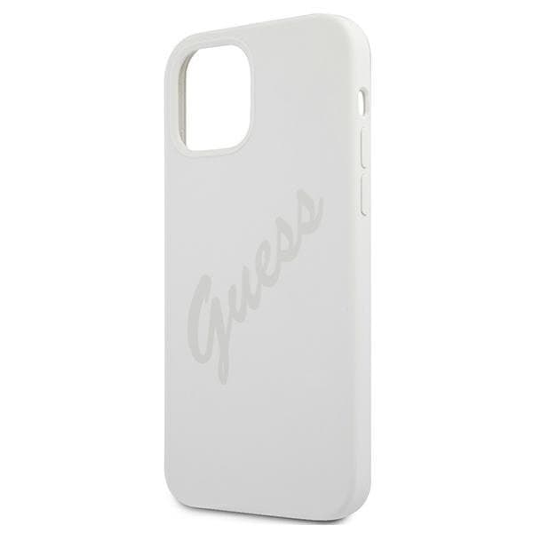 Guess iPhone 12 Pro Max Skal Script Vintage - Cream