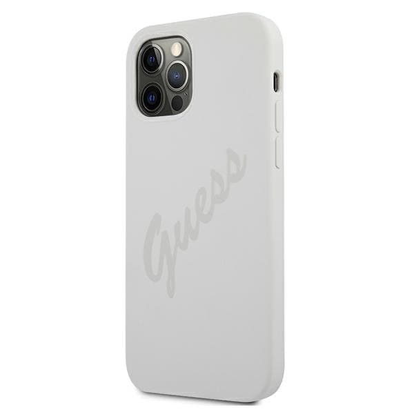Guess iPhone 12 Pro Max Skal Script Vintage - Cream