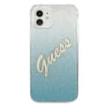 Miniatyrbild 3 av 8: Guess Skal iPhone 12 Mini Glitter Gradient Script - Blå