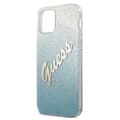 Miniatyrbild 6 av 8: Guess iPhone 12 Pro Max Skal Glitter Gradient Script - Blå