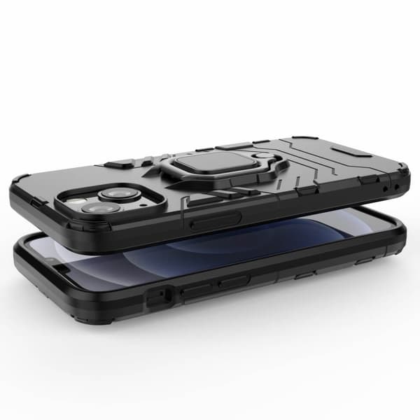 Ring Holder mobilskal till iPhone 13 mini - Svart