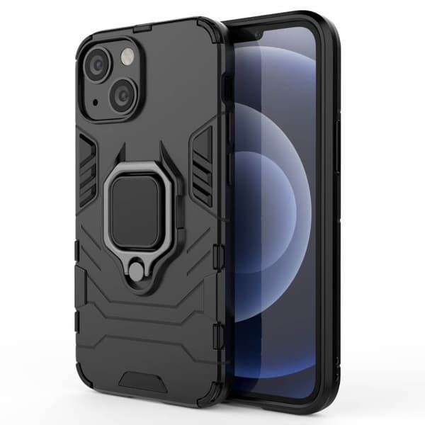 Ring Holder mobilskal till iPhone 13 mini - Svart