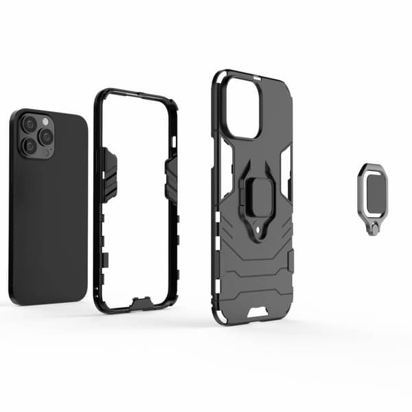 Ring Holder mobilskal till Apple iPhone 13 Pro - Svart