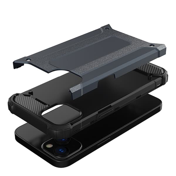 Hybrid Armor Tough Rugged Skal iPhone 13 - Guld