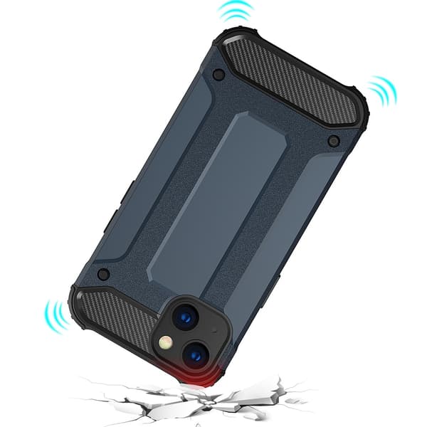 Hybrid Armor Tough Rugged Skal iPhone 13 - Guld