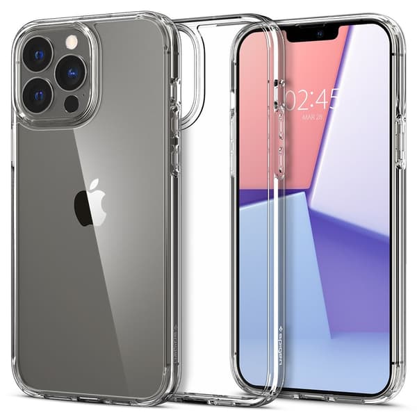 Spigen Mobilskal Ultra Hybrid iPhone 13 Pro - Crystal Clear
