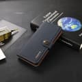Miniatyrbild 7 av 10: Khazneh Äkta Läder Fodral till iPhone 13 Pro - Blå