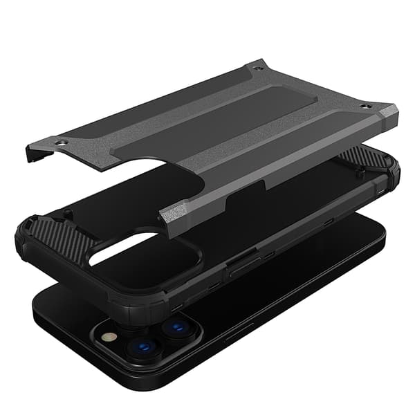 Hybrid Armor Tough Rugged Skal iPhone 13 Pro - Guld