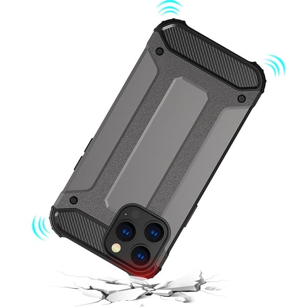 Hybrid Armor Tough Rugged Skal iPhone 13 Pro - Guld