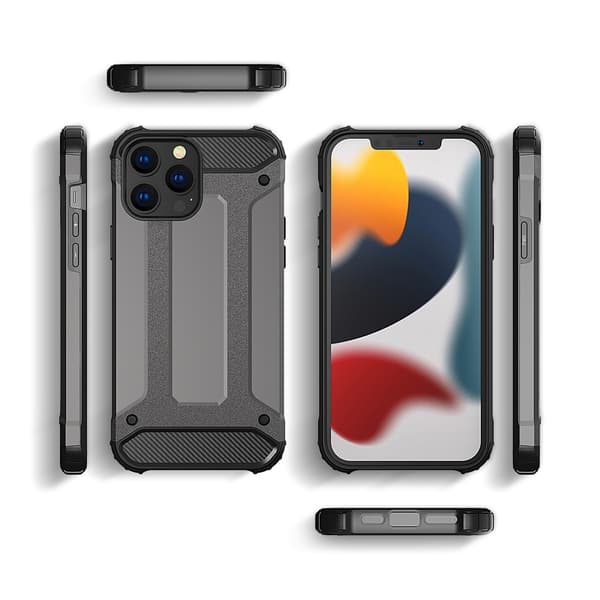 Hybrid Armor Tough Rugged Skal iPhone 13 Pro - Guld