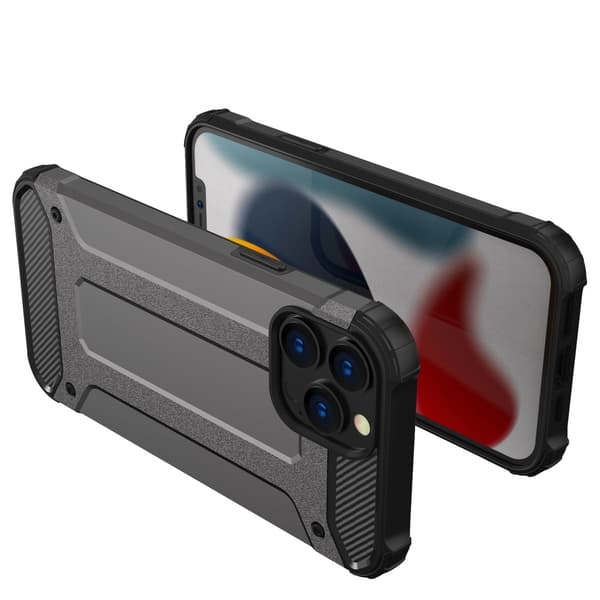 Hybrid Armor Tough Rugged Skal iPhone 13 Pro - Guld