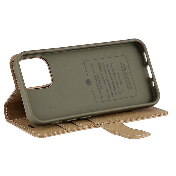 Onsala ECO Mobilfodral till iPhone 13 Mini - Ljusbrun
