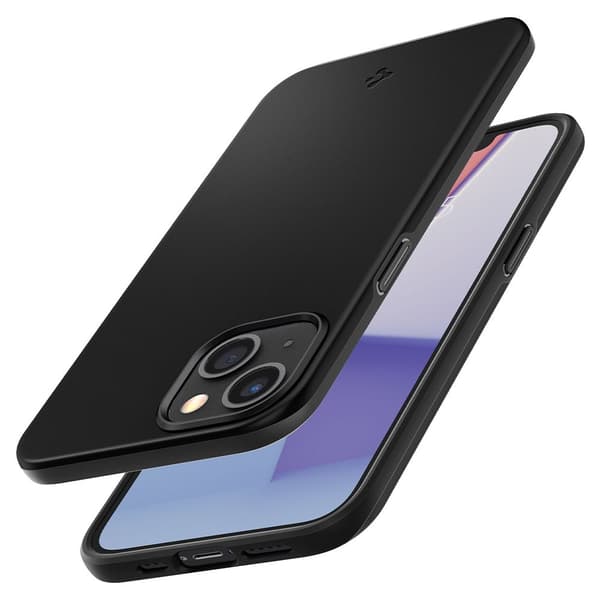 Spigen Thin Fit Mobilskal iPhone 13 - Svart