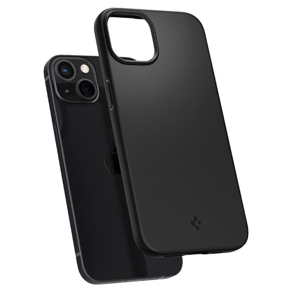 Spigen Thin Fit Mobilskal iPhone 13 - Svart