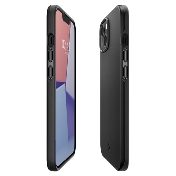 Spigen Thin Fit Mobilskal iPhone 13 - Svart