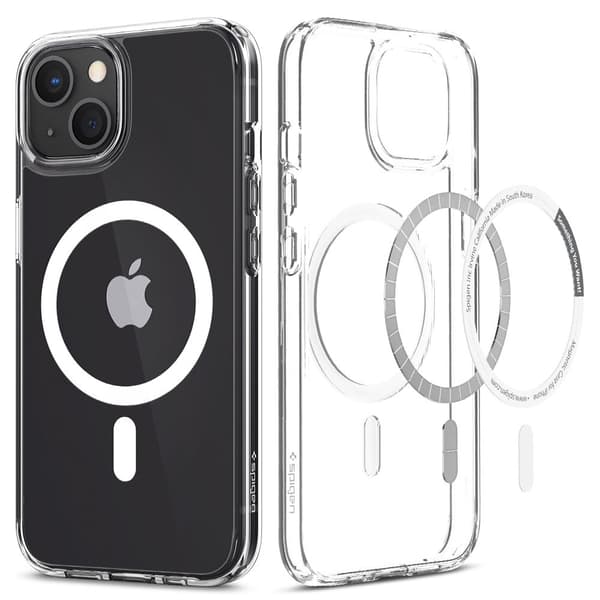 Spigen Ultra Hybrid Magsafe Mobilskal iPhone 13 - Vit